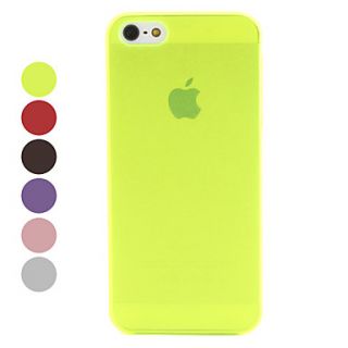 Frosted Surface Ultrathin Hard Case for iPhone 5/5S (Assorted Colors)