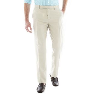 CLAIBORNE Cotton Pants, Sand, Mens