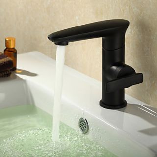 Sprinkle by Lightinthebox   Contemporary Painting Finish Single Handle Bathroom Sink Faucet
