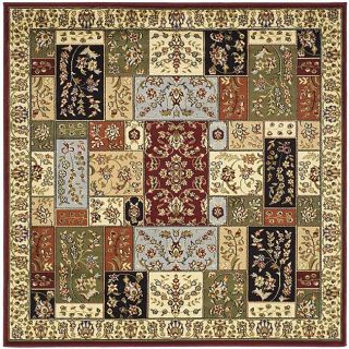 Lyndhurst Traditional Multicolor/ Ivory Rug (6 Square)