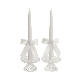 IVY LANE DESIGN Ivy Lane Design Charming Pearls Taper Candle Set, White
