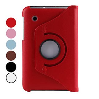 360 Degree Rotating PU 7 Case with Stand for Samsung Galaxy Tab P3100 (Assorted Colors)