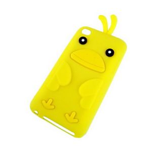 Lovely Cartoon Duck Design Soft Case for iPod touch 4