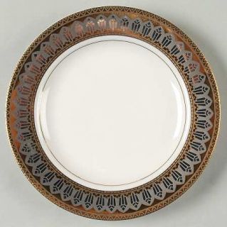 Royal Gallery San Marco Bread & Butter Plate, Fine China Dinnerware   White W/Da