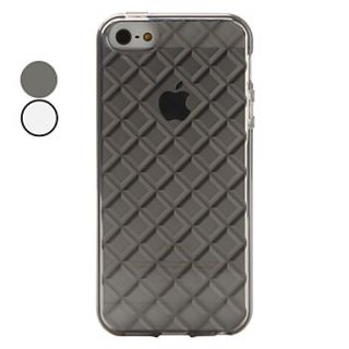 Square Design TPU Soft Case for iPhone 5/5S (Assorted Colors)