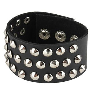 Retro Punk Style Short Rivet Design Bracelet