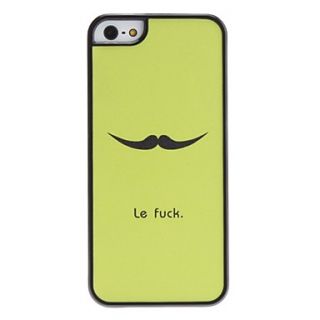 Mustache Pattern Hard Case for iPhone 5/5S
