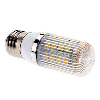 E27 7W 36x5050 SMD 700 750LM 2700 3200K Warm White Light LED Corn Bulb (85 265V)