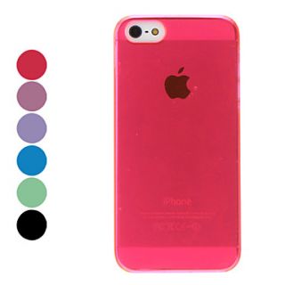 Simple Style Hard Case for iPhone 5/5S (Assorted Colors)