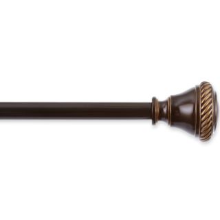 UMBRA Urnst Curtain Rod, Darjeeling Bronze