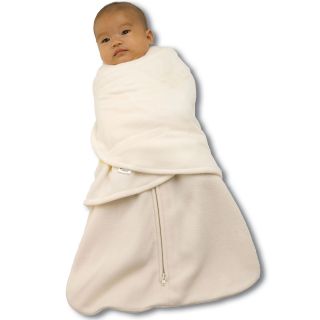 Halo SleepSack Fleece Swaddle   Cream