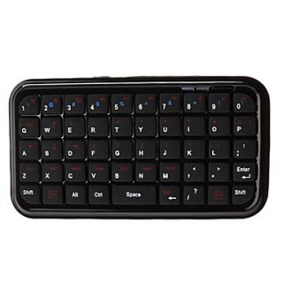 Mini Wireless Bluetooth 2.0 49 Key QWERTY Keyboard for iPhone/iPad/Samsung/HTC/PC