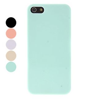 Simple Design Hard Case for iPhone 5/5S (Assorted Colors)