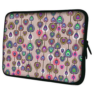 Peacock feather Laptop Sleeve Case for MacBook Air Pro/HP/DELL/Sony/Toshiba/Asus/Acer