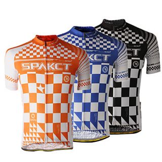 SPAKCT 100%Polyester Short Sleeve Breathable/Quick Drying Men Cycling Jersey S13C10