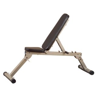 Body Solid Best Fitness Folding Bench Multicolor   BFFID10