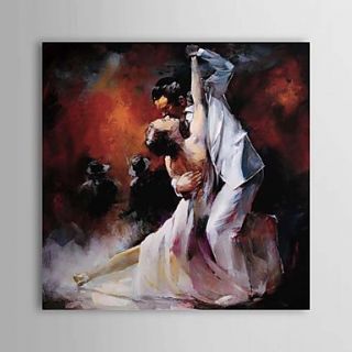 Hand Painted Oil Painting People Dancer 1303 PE0217