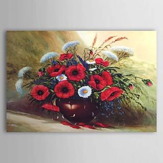 Hand Painted Oil Painting Still Life Floral 1303 SL0075