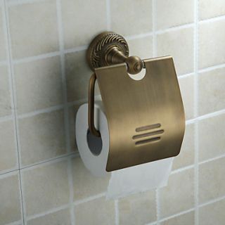 Antique Brass Finish Brass Material Toilet Roll Holders