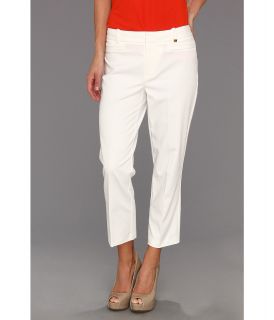 Calvin Klein Cropped Pant Womens Casual Pants (White)