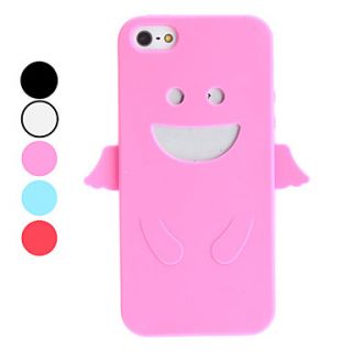 3D Design Angel Pattern Soft Case for iPhone 5 (Assorted Colors)
