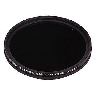 FOTGA Ultra Thin Fader Variable Neutral Density ND2~ND400 Filter (52mm)