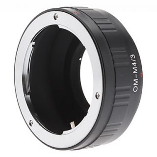 OM Lens to Micro 4/3 Four Thirds System Camera Mount Adapter for Olympus PEN E P1, Panasonic Lumix DMC GF1, GH1, G1