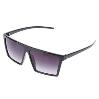 OREKA Fashion Gray Square Lens Black Frame Sunglasses