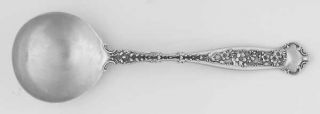 Whiting Division Dresden (Sterling, 1896, No Monograms) Round Bowl Soup Spoon (B
