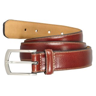 Dockers Brown Leather Belt, Mens