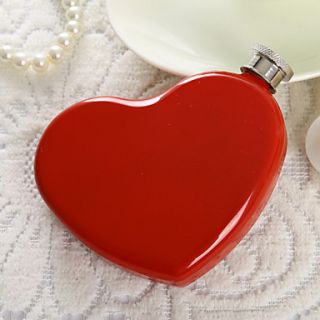 Pretty Heart Shaped 4 oz Flask