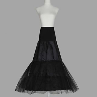 Nylon A Line Gown 3 Tier Floor length Slip Style/ Wedding Petticoats