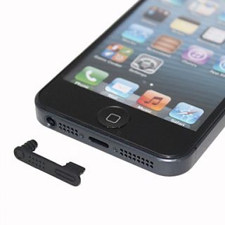 Anti Dust Earphone Jack With Data Plug for iPhone 5