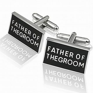 Square Cufflinks For Father Of The Groom