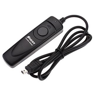 Shoot MC DC2 Remote Shutter Releases for Nikon D90 D5000 and More (Black, 80cm Cable)