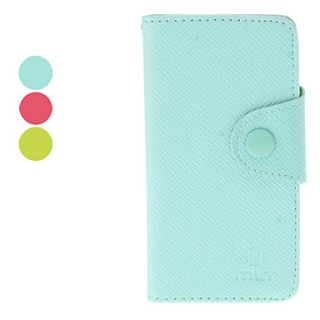 Simple Style PU Leather Case with Stand and Card Slot for Samsung Galaxy S Advance I9070 (Assorted Colors)