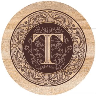 Thirtystone Monogram Coaster Sets