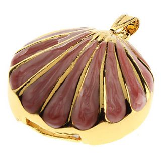 Shell Shaped Metal Material USB Stick 16G(Pink)