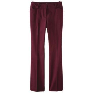 Mossimo Womens Doubleweave (Curvy Fit) Pant   Purple 18 Short