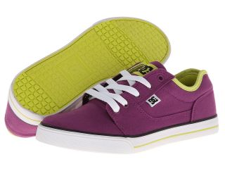 DC Kids Bristol Canvas Boys Shoes (Purple)