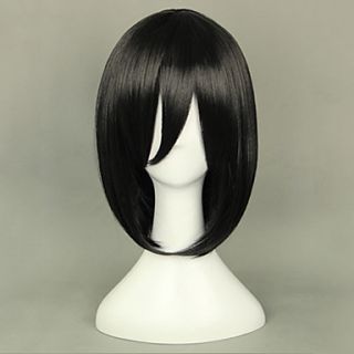 Cosplay Wigs Inspired by Attack on Titan Mikasa Ackermann