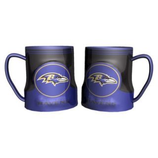 Boelter Brands NFL 2 Pack Baltimore Ravens Game Time Mug   20 oz