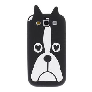 Cute Dog Pattern Soft Silicone Case for Samsung Galaxy S3 I9300