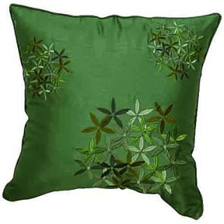 Country Style Floral Polyester Decorative Pillow Cover