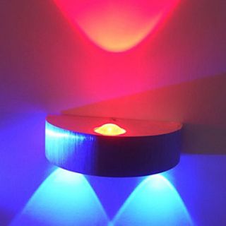 3W Modern Led Wall Light with Scattering 3 Lights Abstract Geometry Design