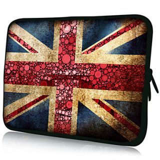 Red England FlagPattern Nylon Material Waterproof Sleeve Case for 11/13/15 LaptopTablet
