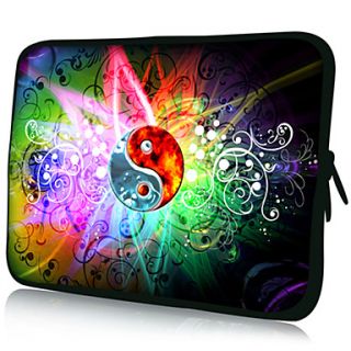 Tai ChiPattern Nylon Material Waterproof Sleeve Case for 11/13/15 LaptopTablet