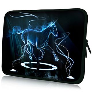 Phantom HorsePattern Nylon Material Waterproof Sleeve Case for 11/13/15 LaptopTablet