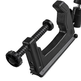 Mini Portable Clamp Tripod for DSLR Camera Camcorder Max 5KG   Black