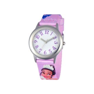 Disney Tiana Tween Purple Strap Watch, Girls